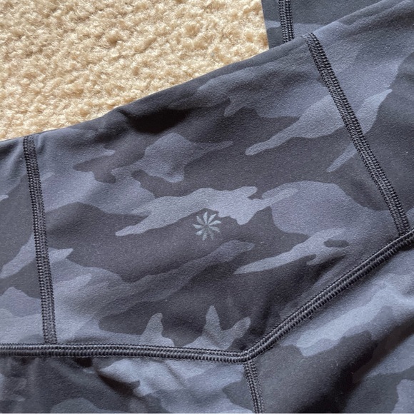 Athleta Camo Leggings - Black and Gray - Picture 3 of 6